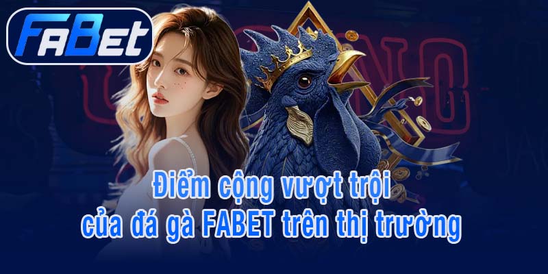 Điểm cộng vượt trội của đá gà FABET trên thị trường